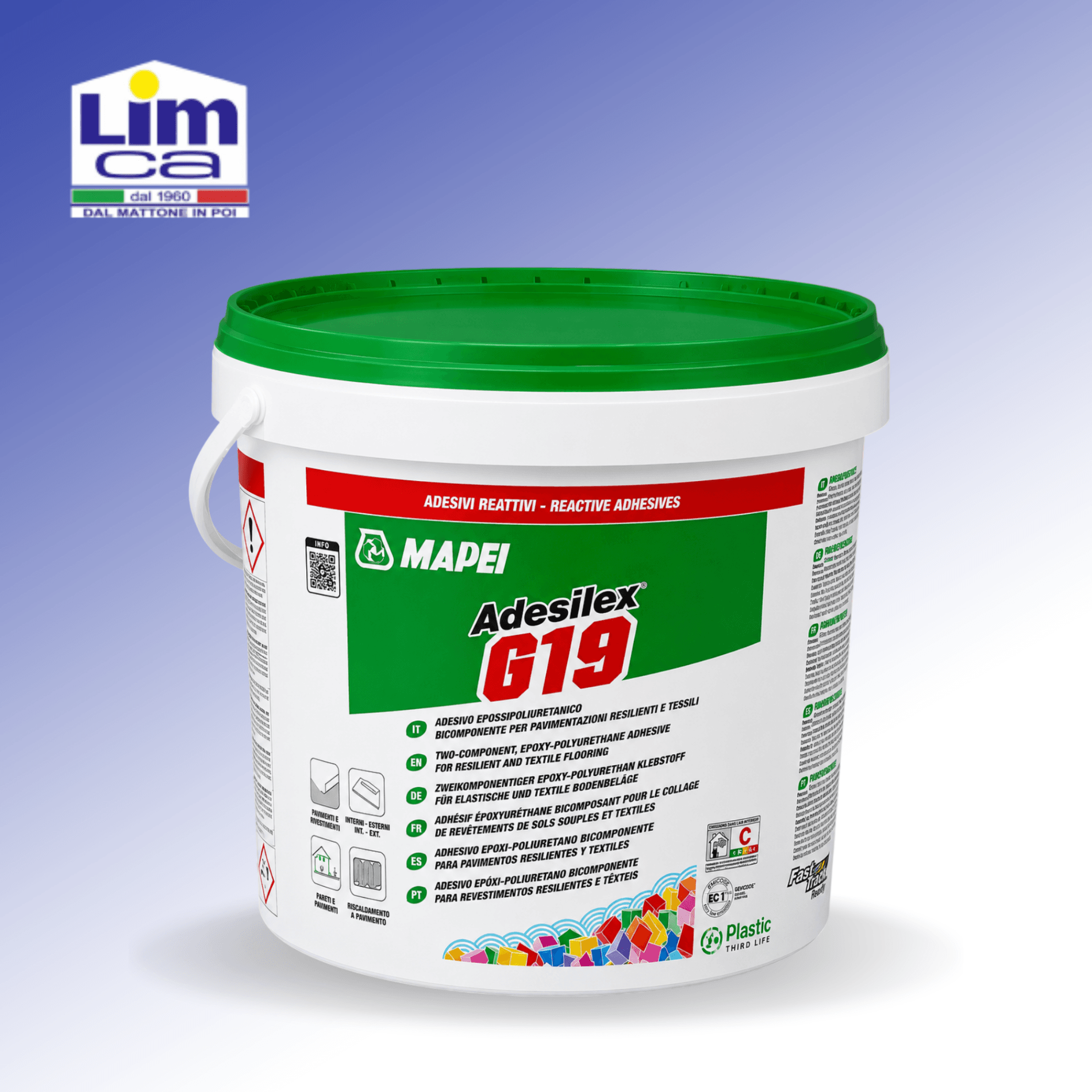 ADESILEX G19  - Adesivo per pavimenti e tessili