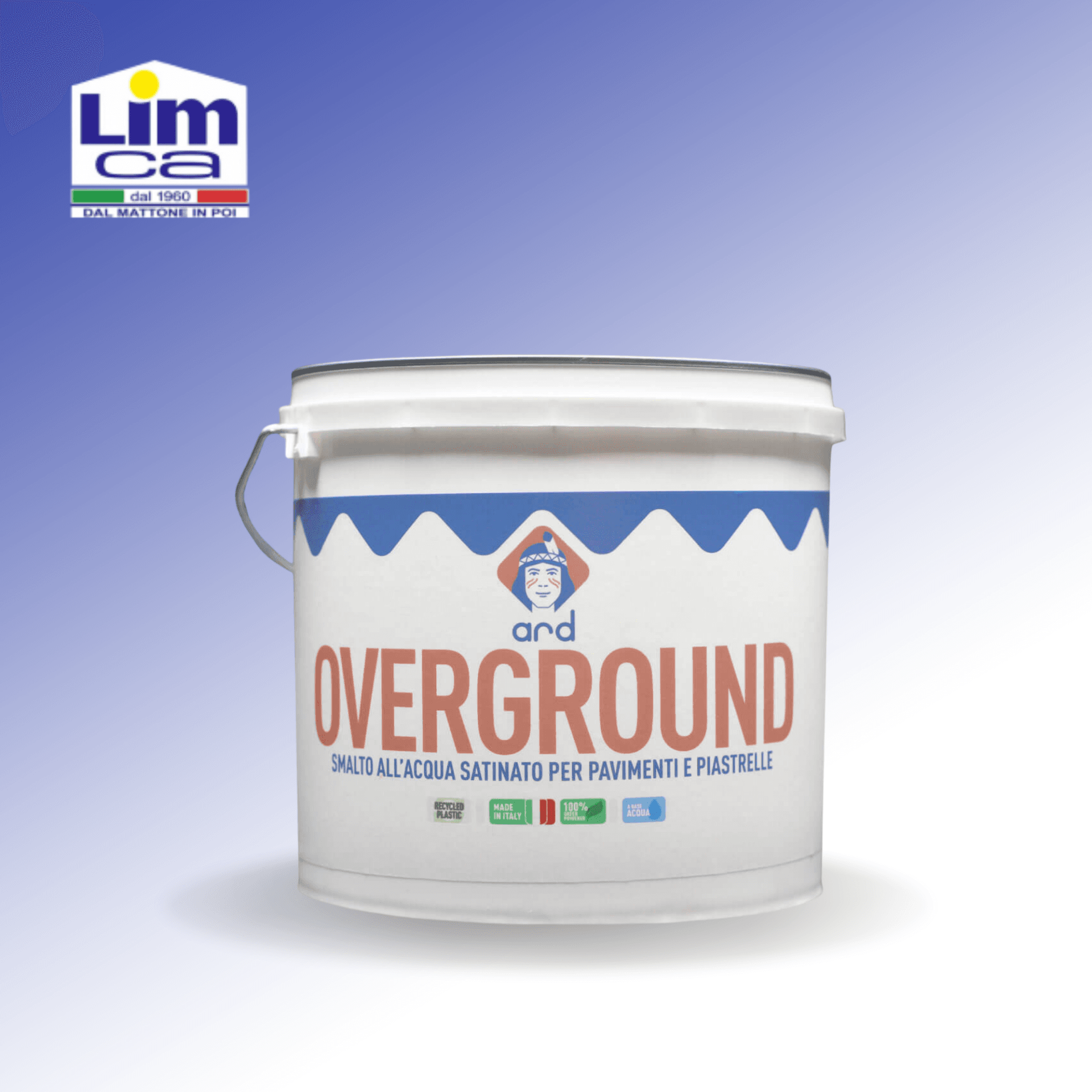 OVERGROUND - Smalto all'acqua satinato