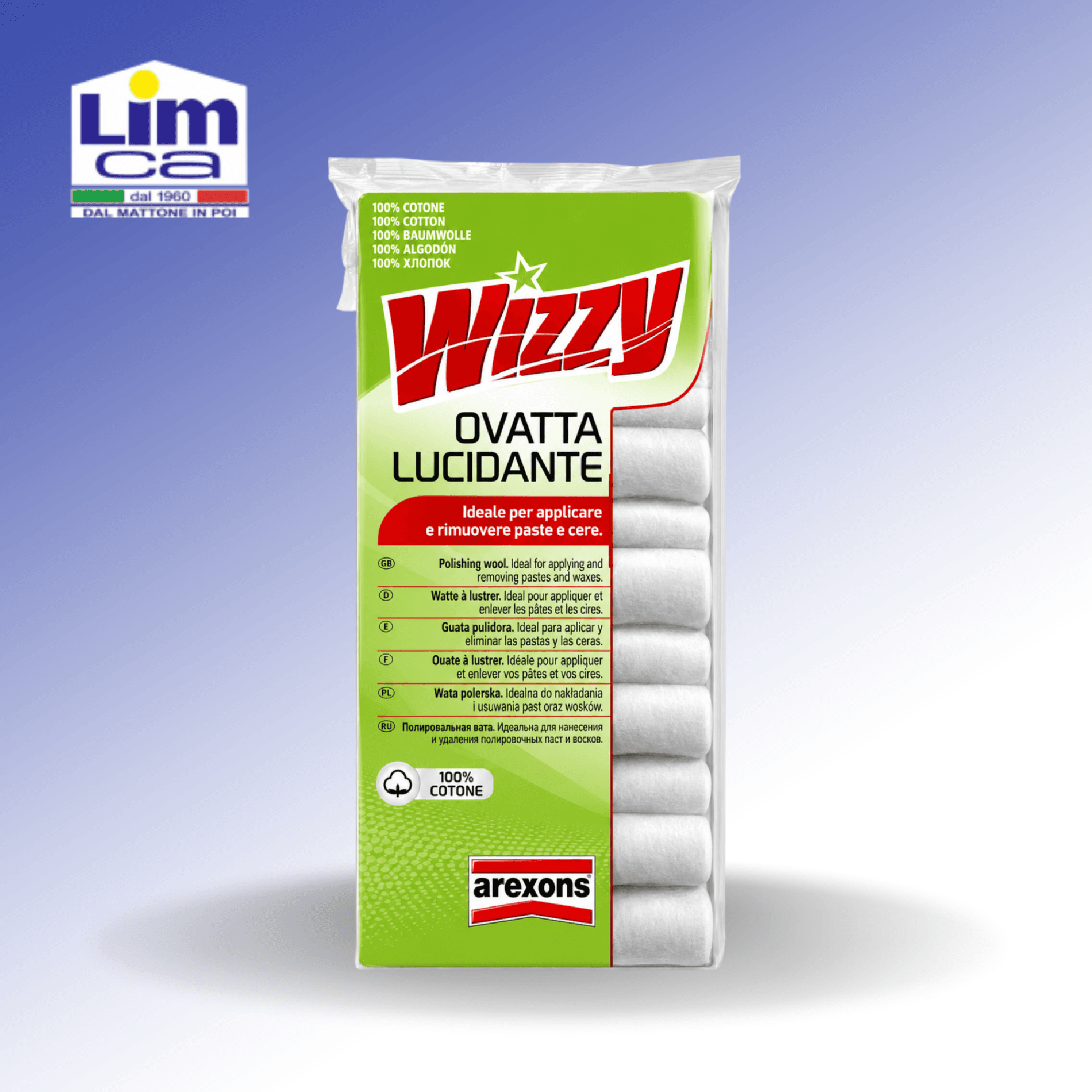 WIZZY OVATTA LUCIDANTE - Ideale per lucidare la carrozzeria