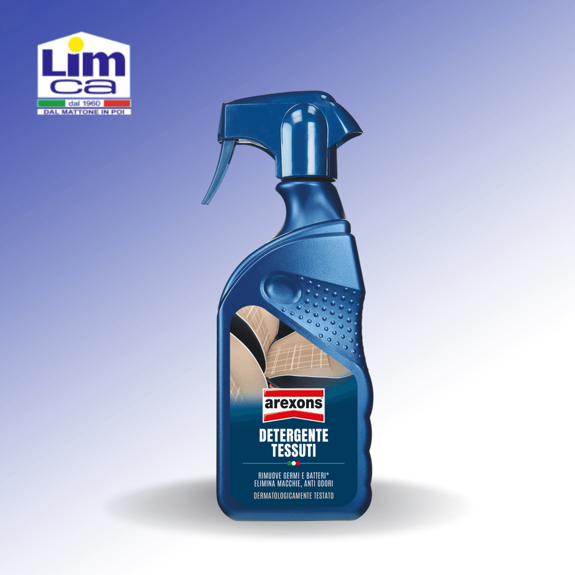 DETERGENTE TESSUTI 400ML - Pulizia sedili e interni auto