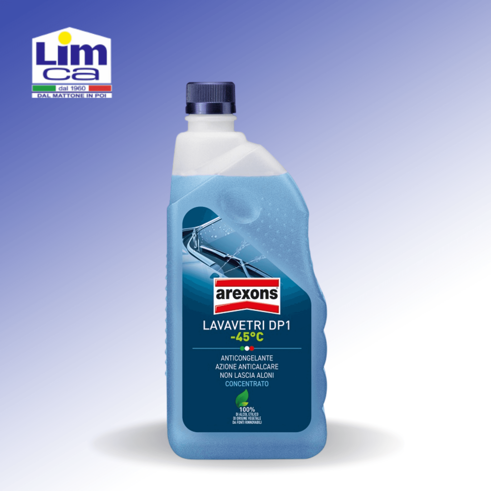LIQUIDO LAVAVETRI DP1 -45° CONCENTRATO - Detergente antigelo