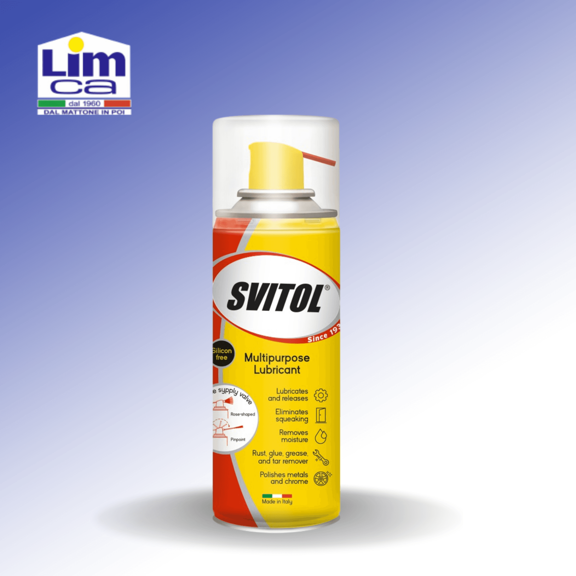 SVITOL LUBRIFICANTE MULTIFUNZIONE SPRAY - Protegge da ruggine e corrosione