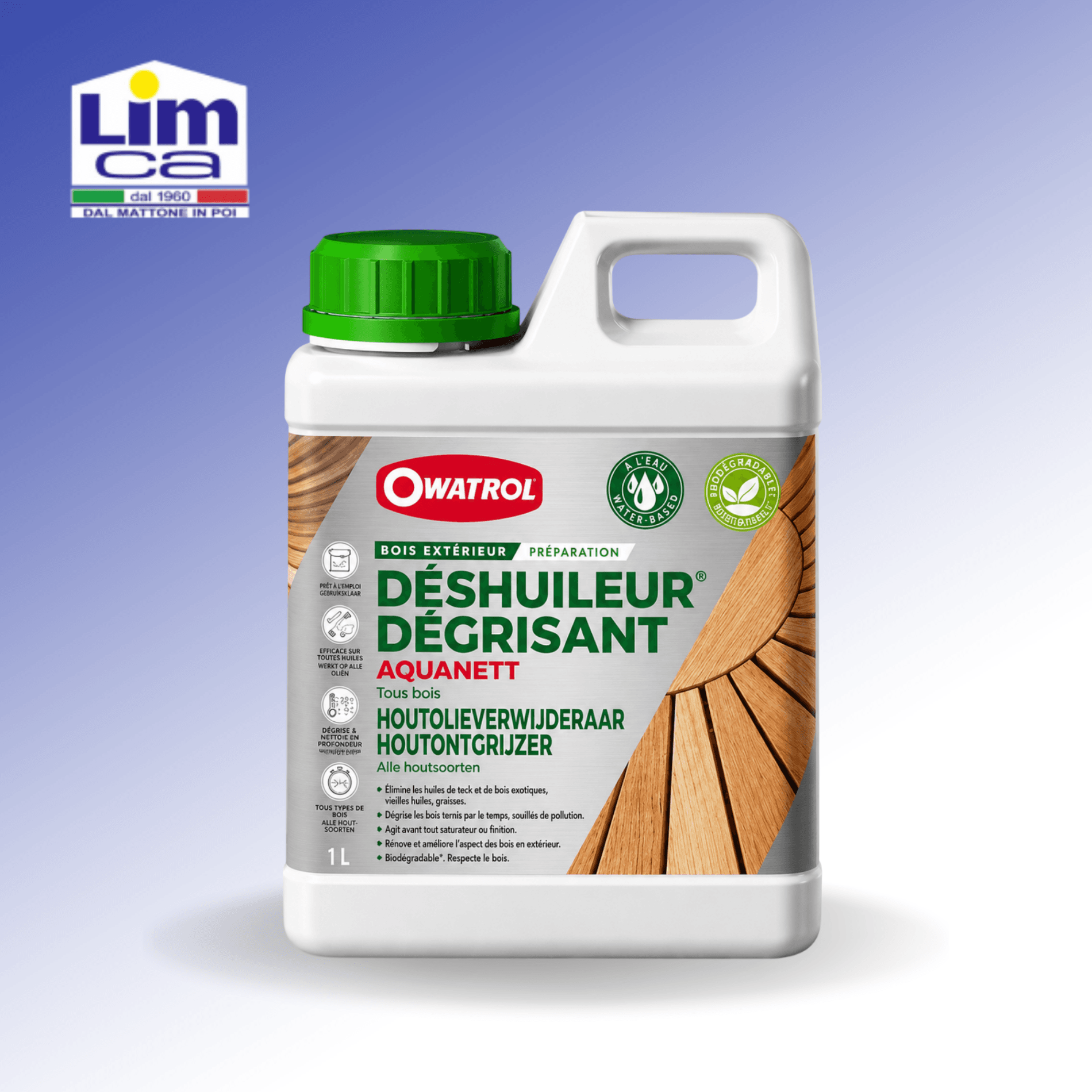 AQUANETT - Sverniciatore per oli da legno