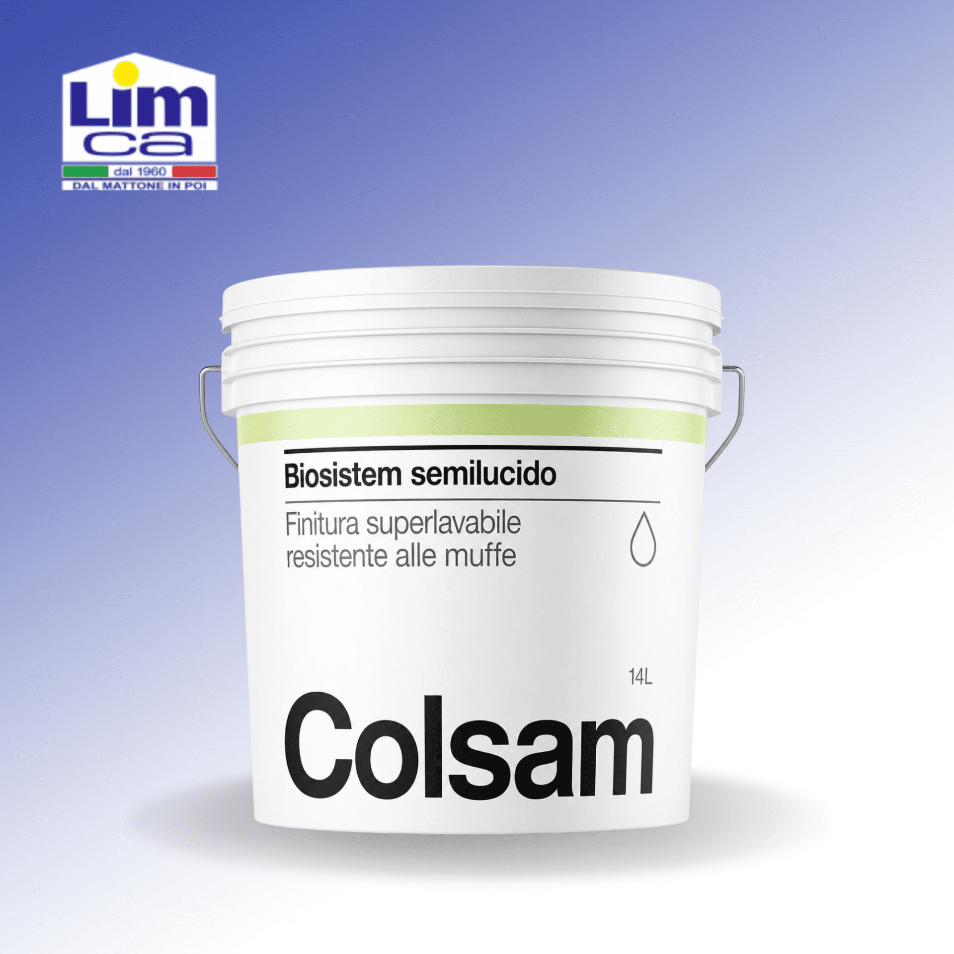BIOSISTEM SEMILUCIDO  - Idropittura superlavabile semilucida