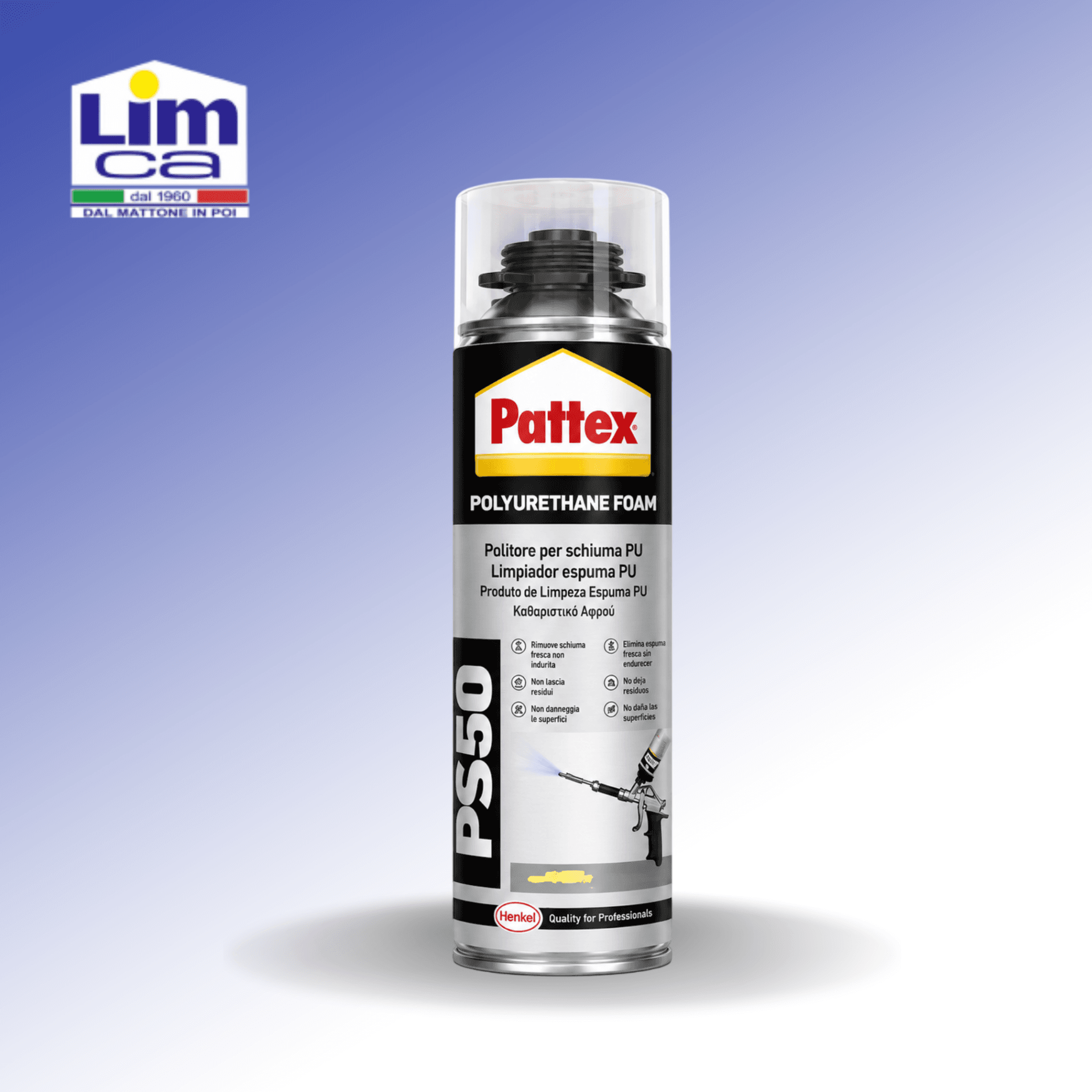 PATTEX PS50 - Pulitore schiuma poliuretanica