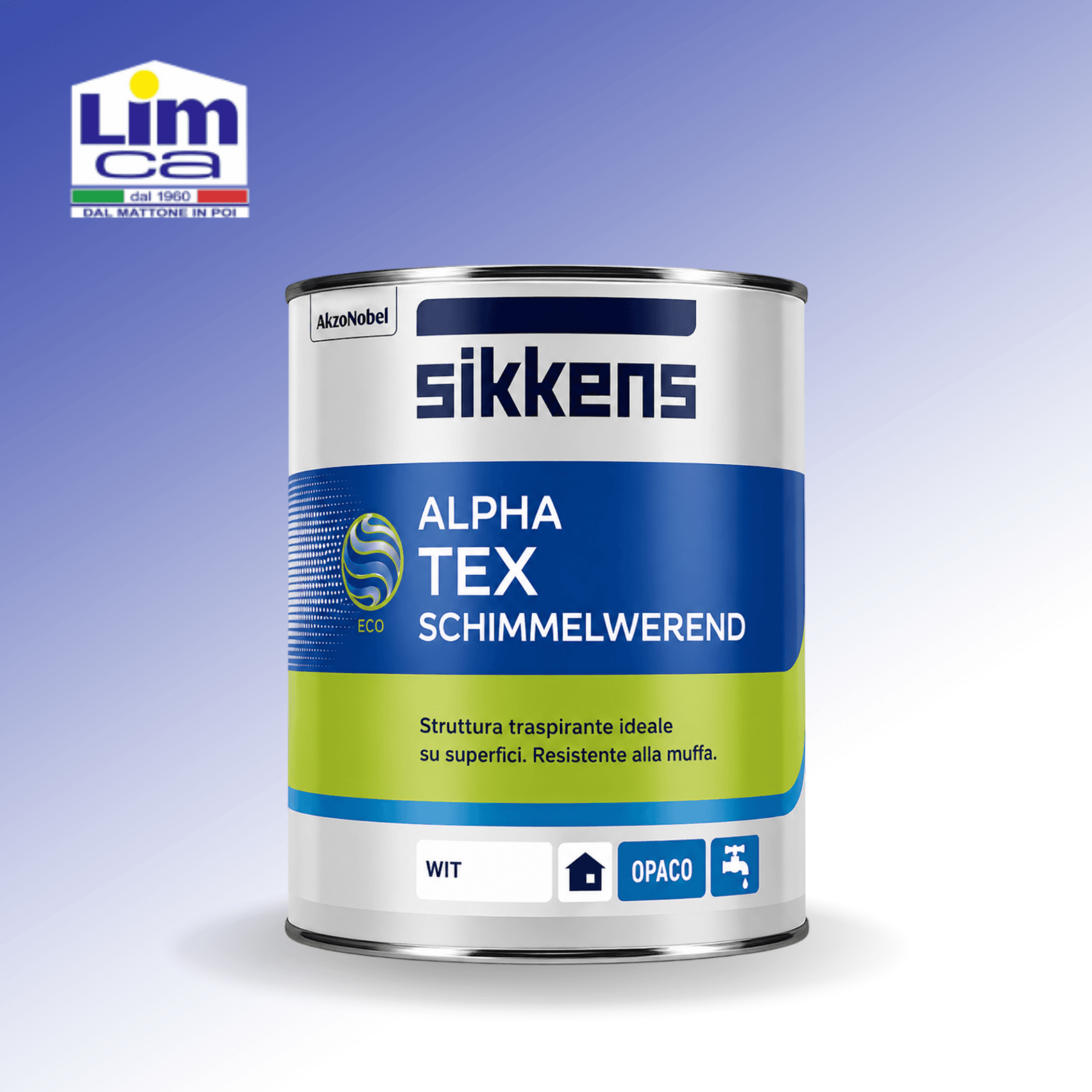 ALPHA TEX SCHIMMELWEREND SF - Idropittura murale traspirante antimuffa interni