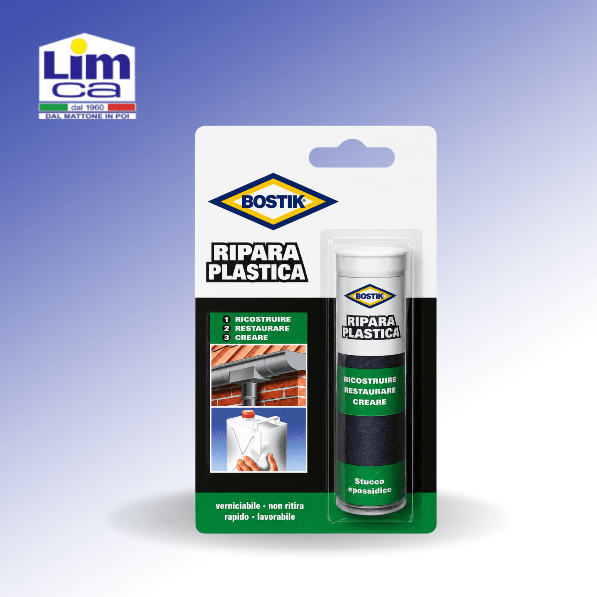 BOSTIK RIPARA PLASTICA - Stucco in stick