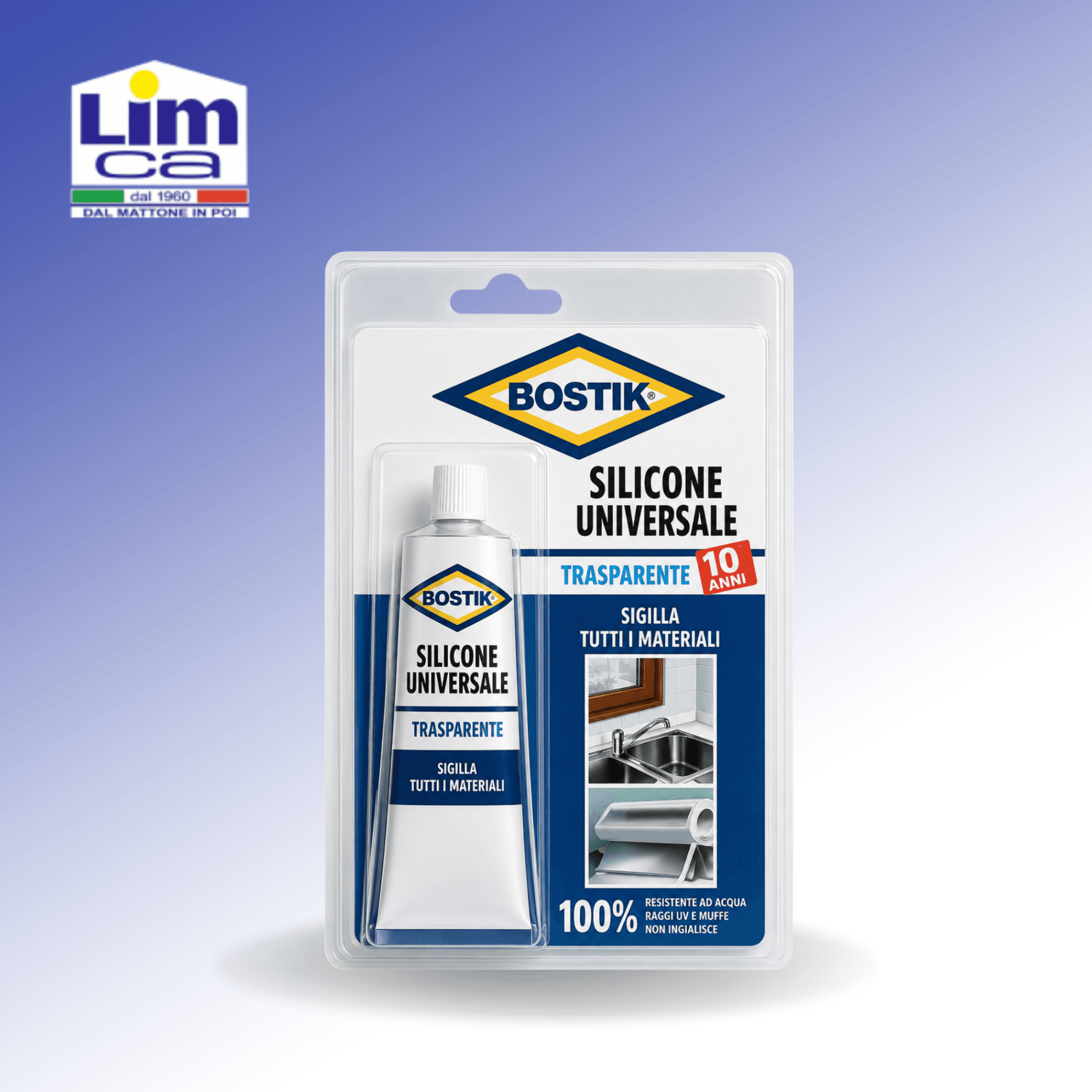 BOSTIK -  Ideale per sigillature di fughe, fessure e giunti.