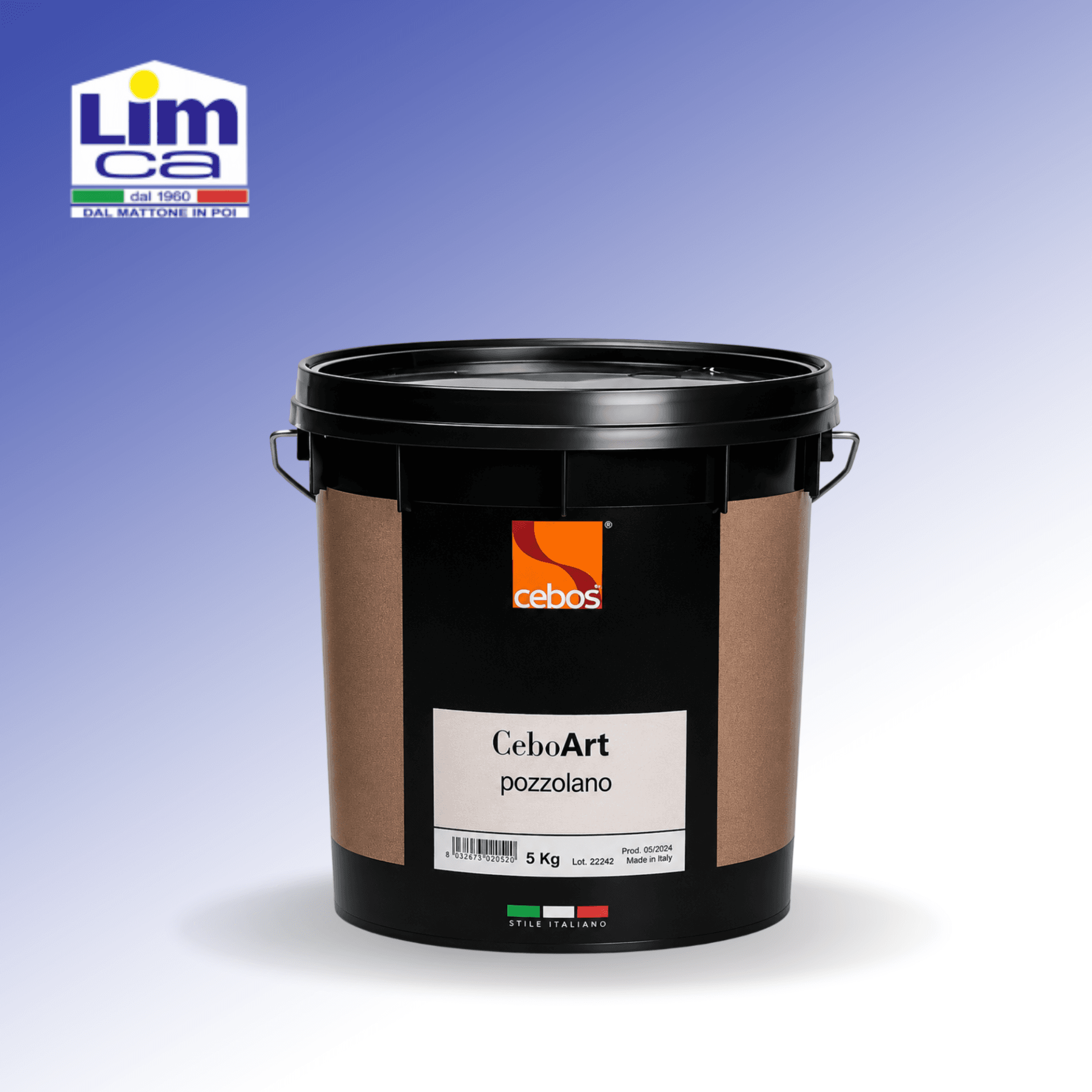 CEBOART POZZOLANO - Rivestimento decorativo effetto cemento interni ed esterni
