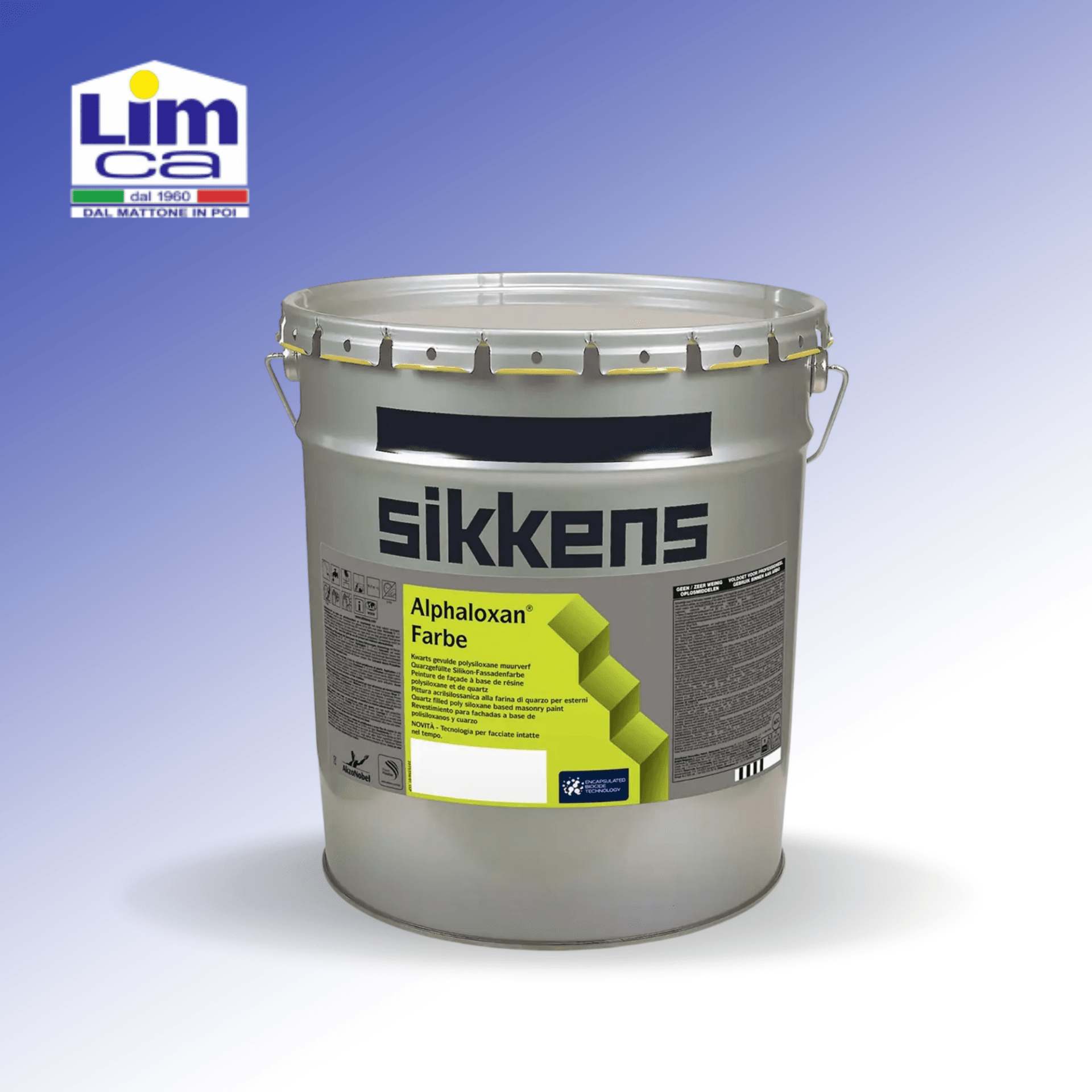 ALPHALOXAN FARBE - Idropittura silossanica opaca per facciate