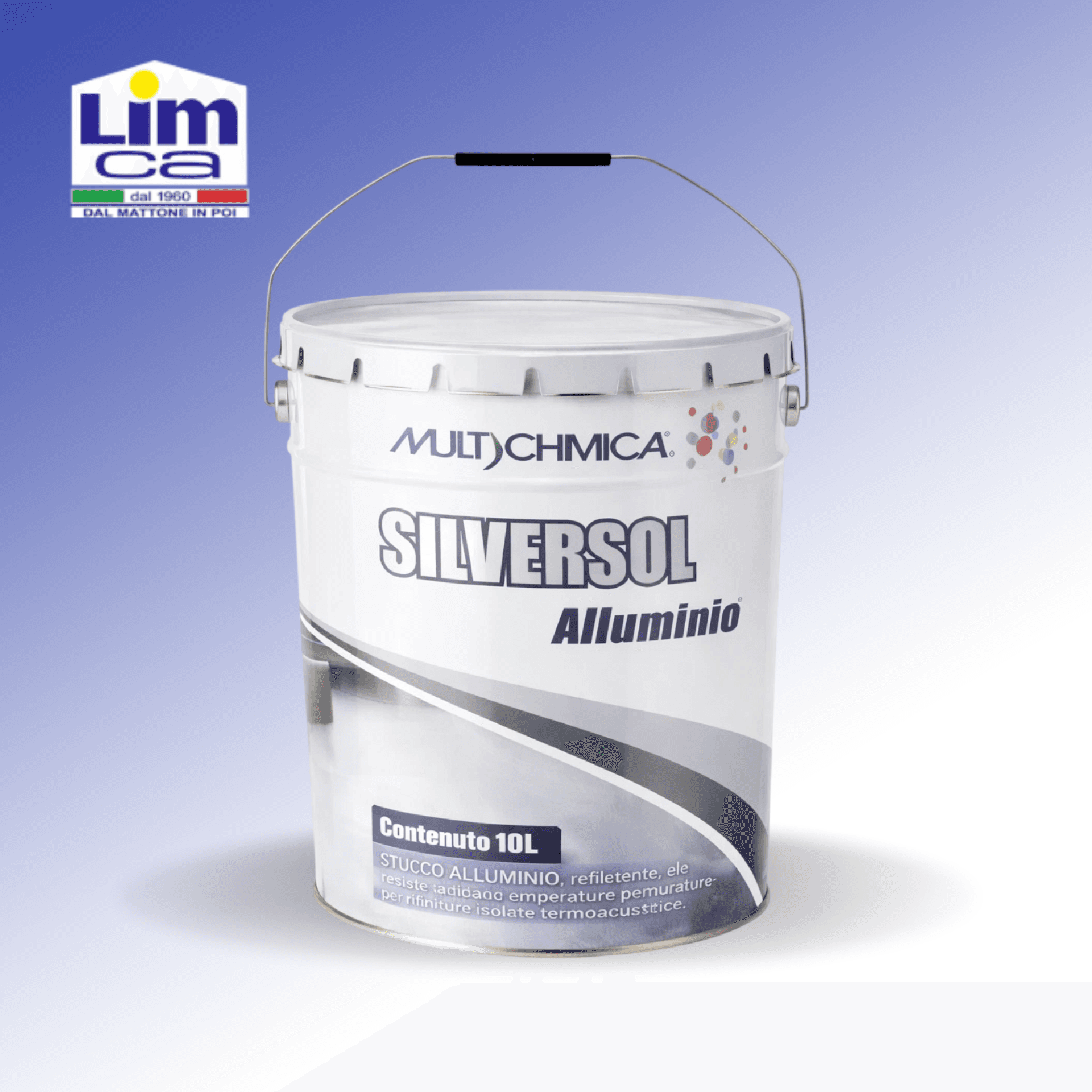 SILVERSOL ALLUMINIO - Vernice alluminio per manti bituminosi