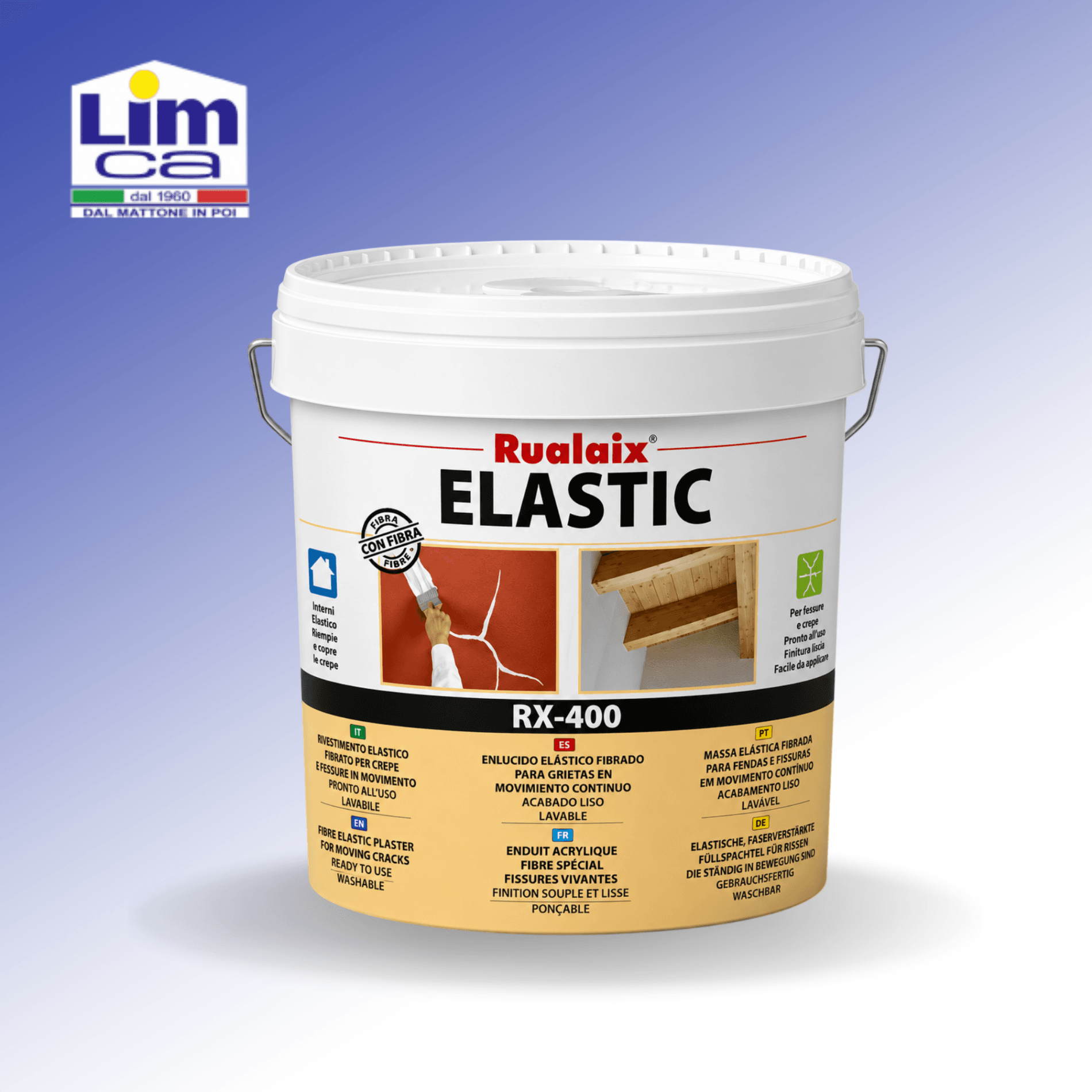 RUALAIX ELASTIC RX-400 - Stucco in pasta per soffitti e facciate