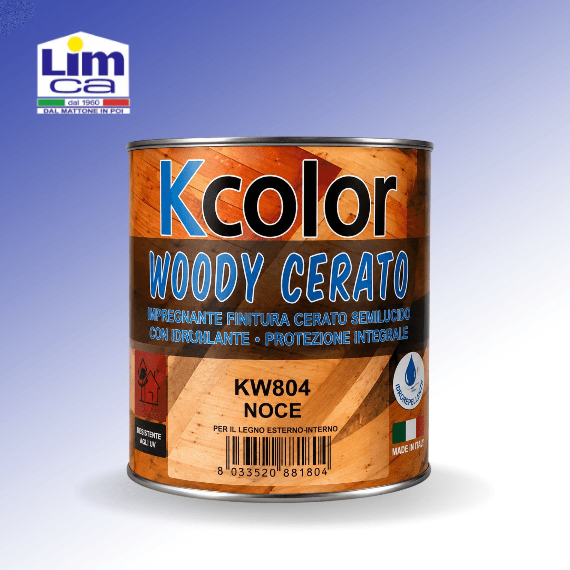 WOODY CERATO KW8XX - Impregnante cerato semilucido