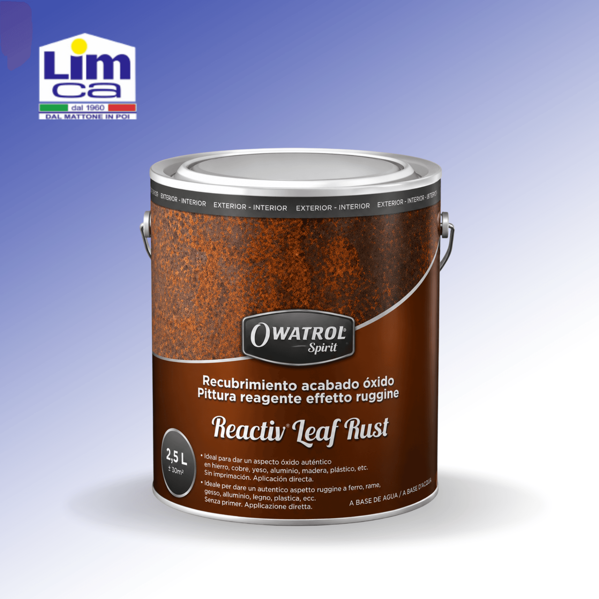 REACTIV LEAF RUST - Rivestimento reagente effetto ruggine