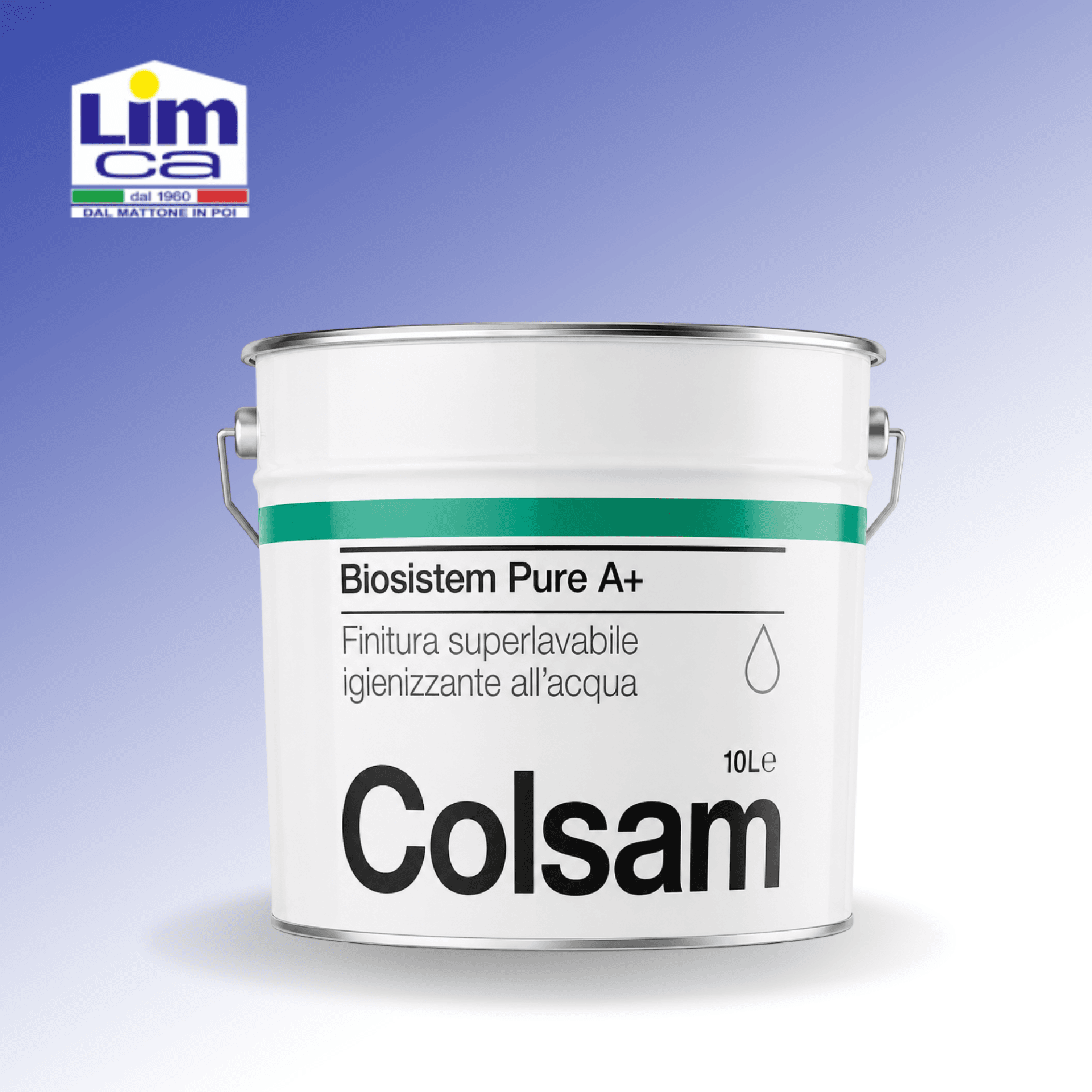 BIOSISTEM PURE A+ - Idropittura lavabile igienizzante