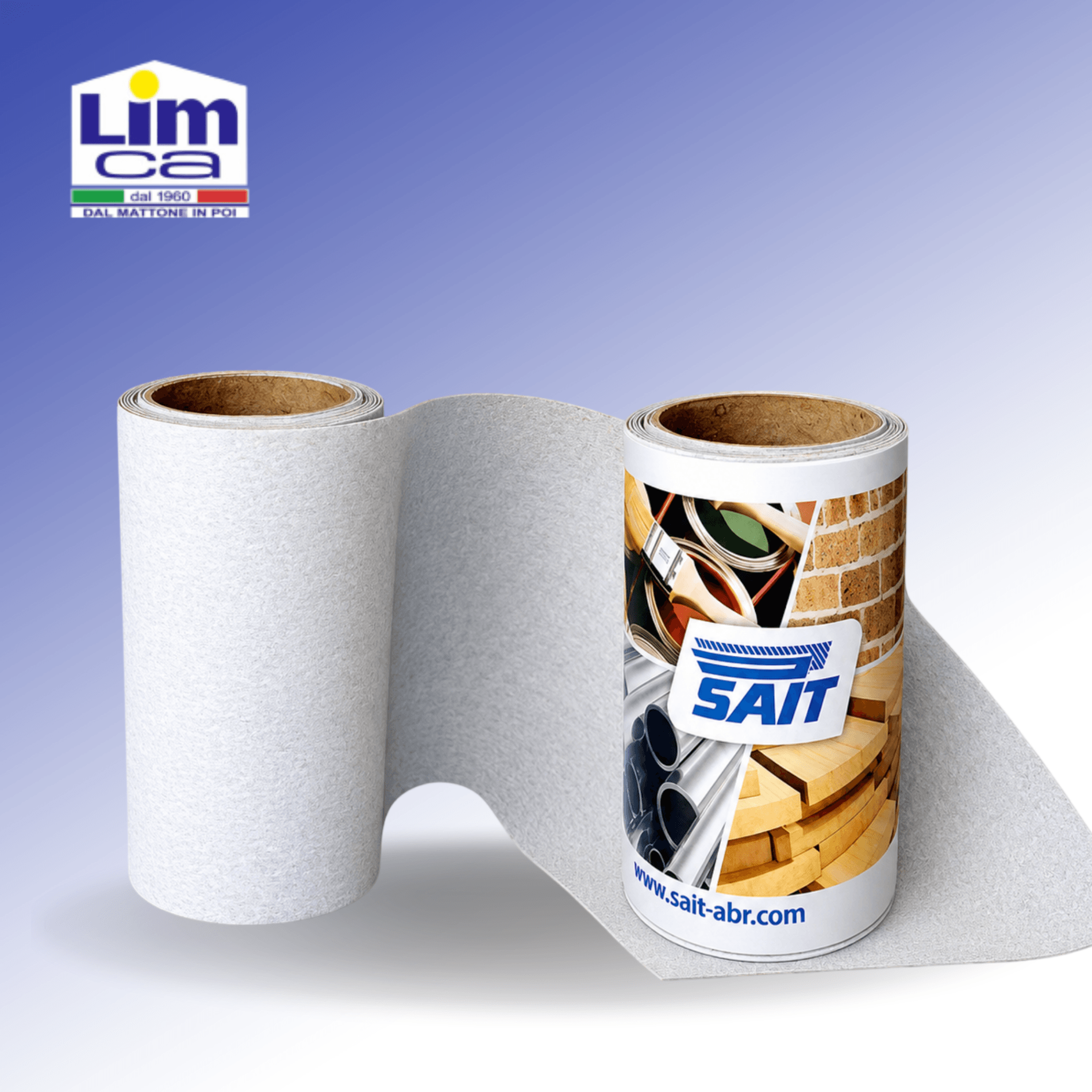 RM SAITAC 6 C - Rotolo carta abrasiva per legno