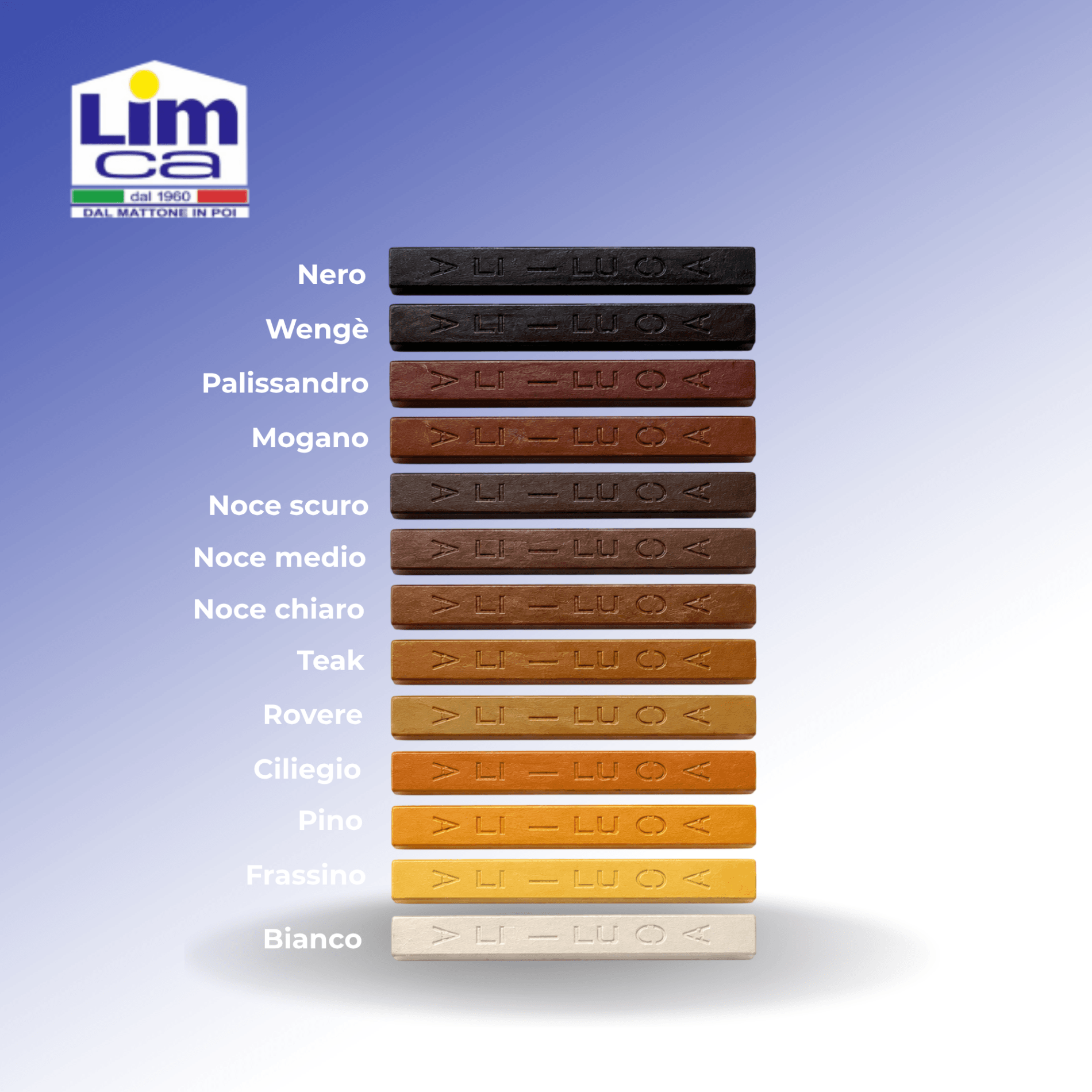 BASTONCINO CERA - Stick di cere naturali colorate per riparare graffi