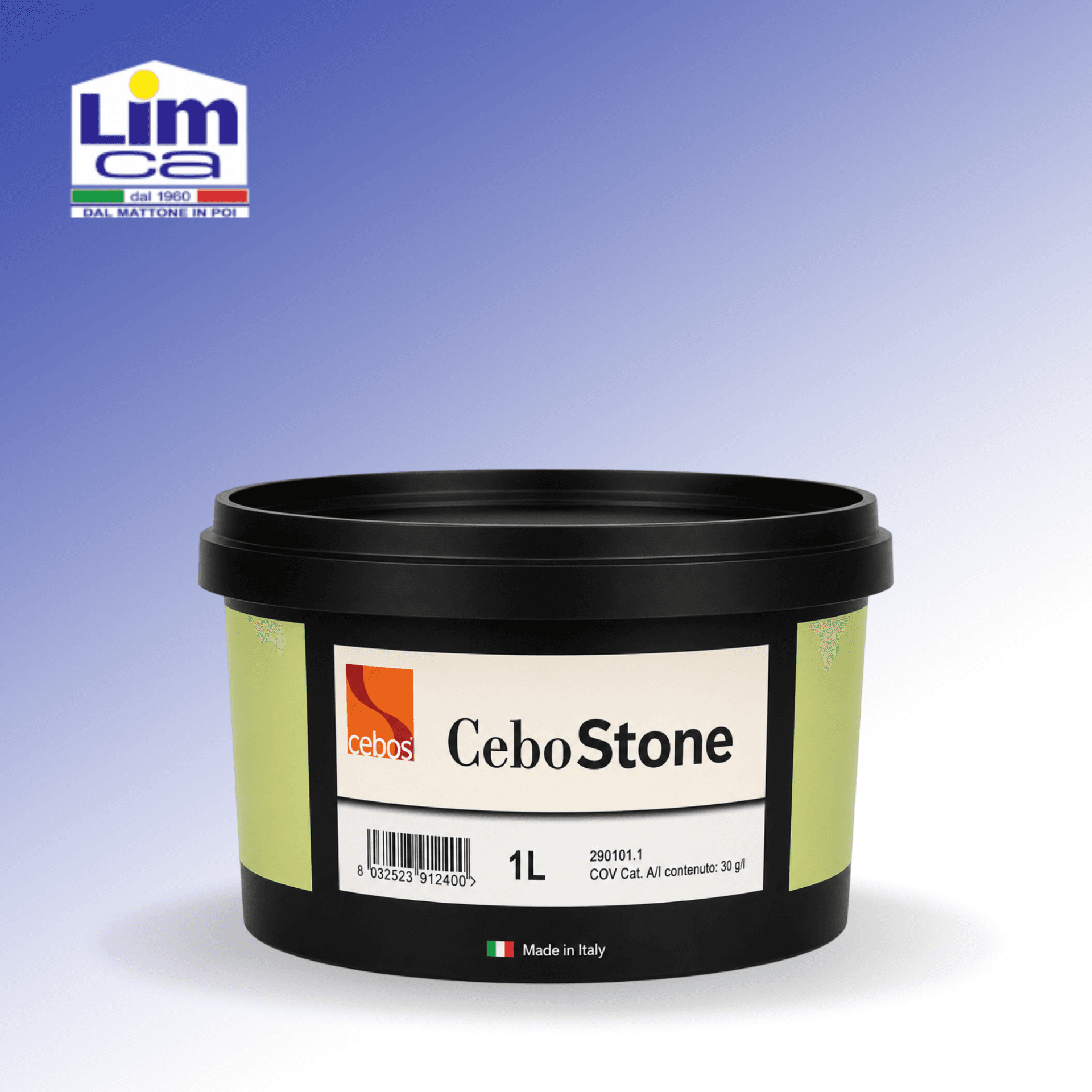 CEBOSTONE LIGHT - Finitura opaca acrilica effetto sabbiato metalizzato