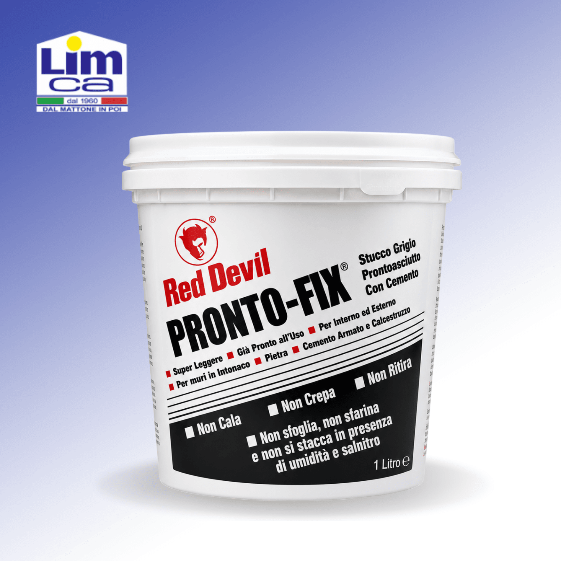 PRONTO FIX - Stucco acrilico grigio