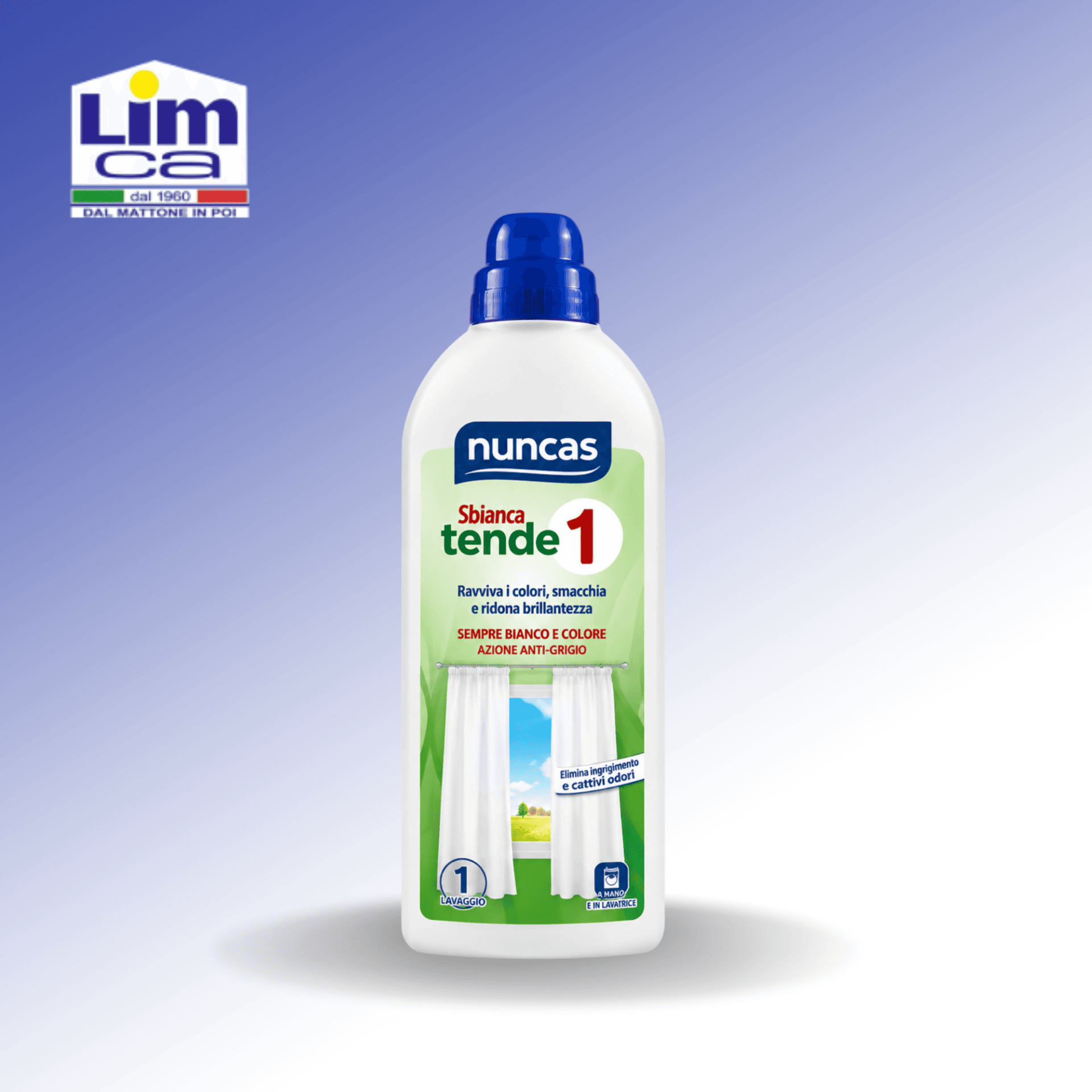 TENDE 1 LAVA - Detergente per tende bianche