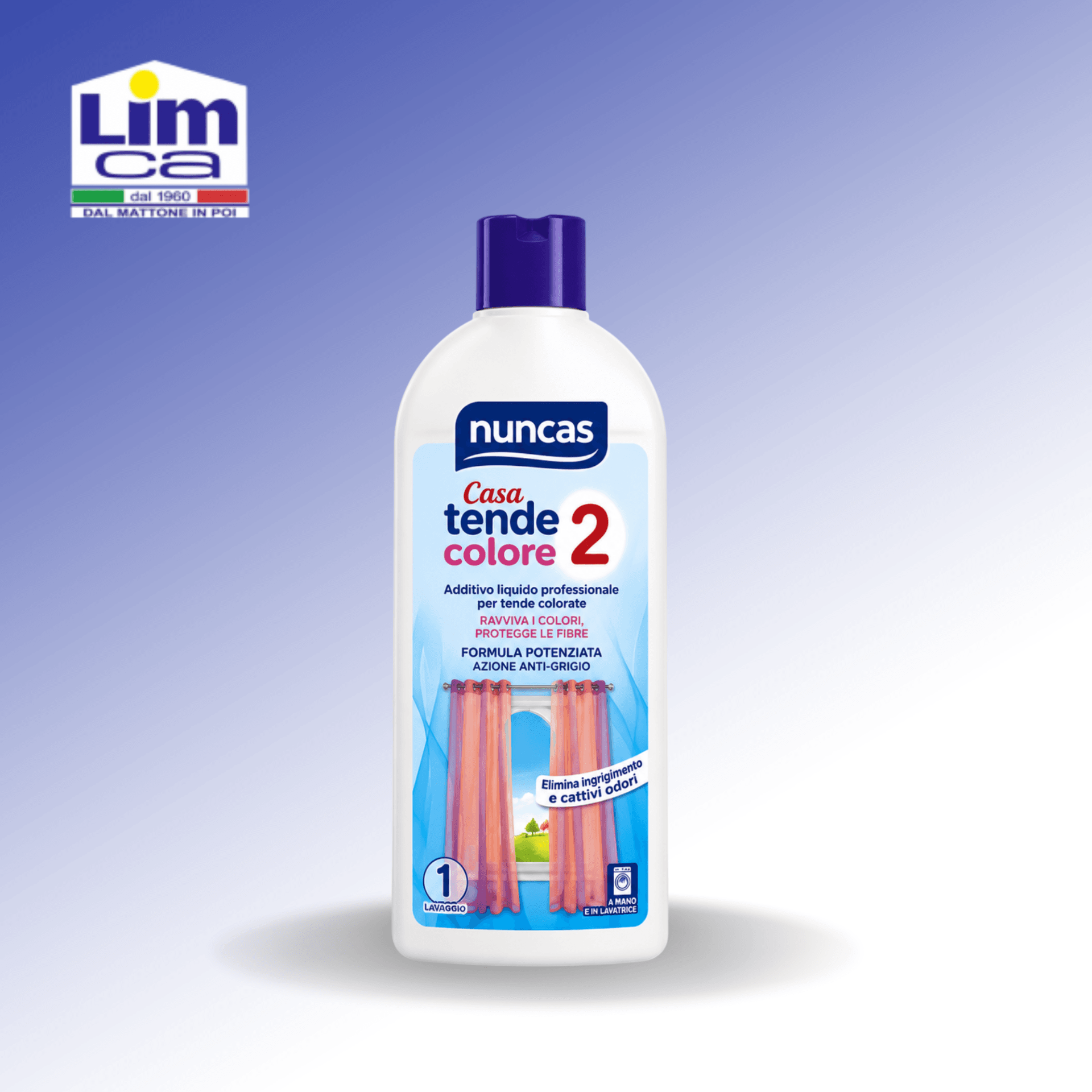 TENDE 2 COLOUR CURA - Additivo rivitalizzante per tende colorate