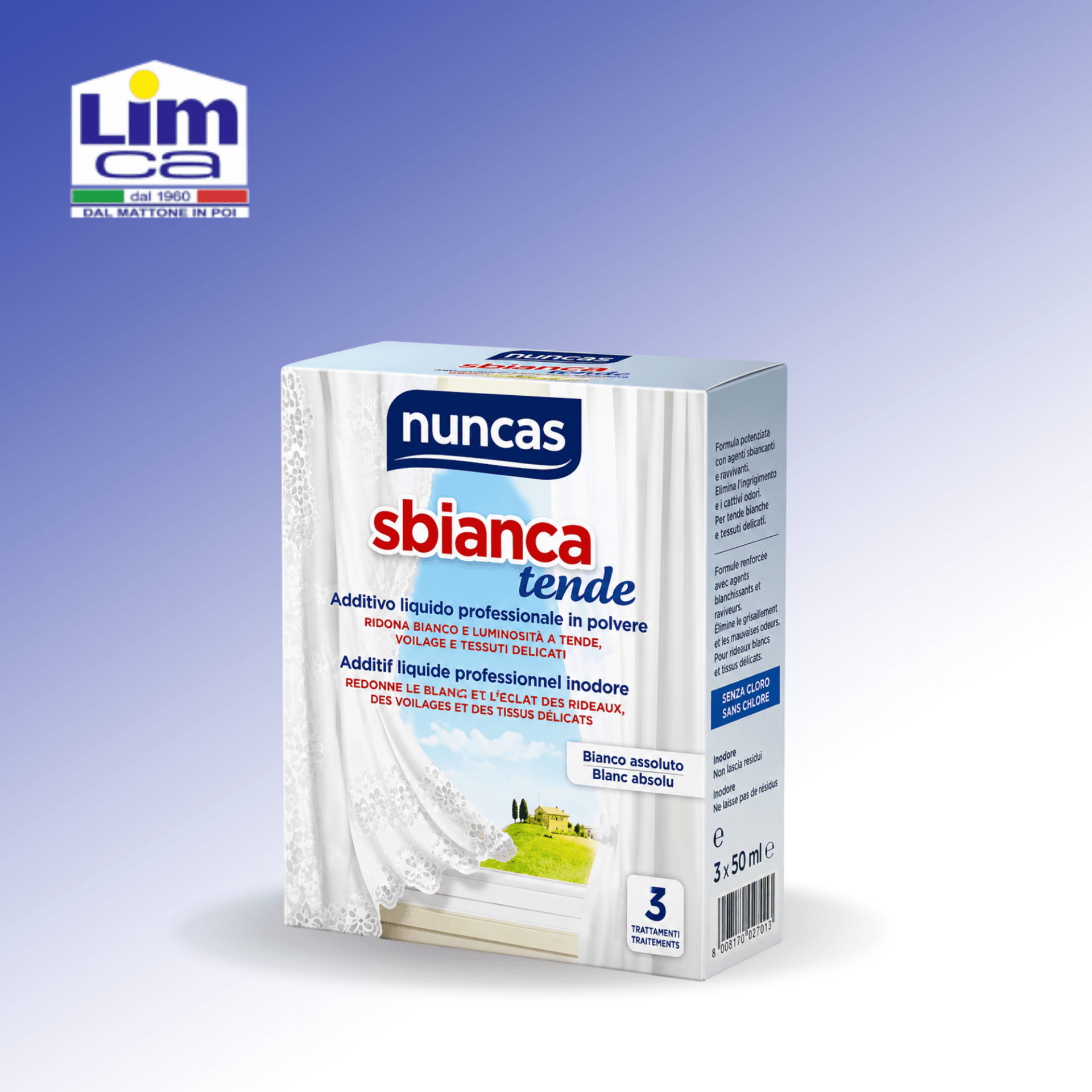 SBIANCA TENDE - Trattamento professionale per tende bianche