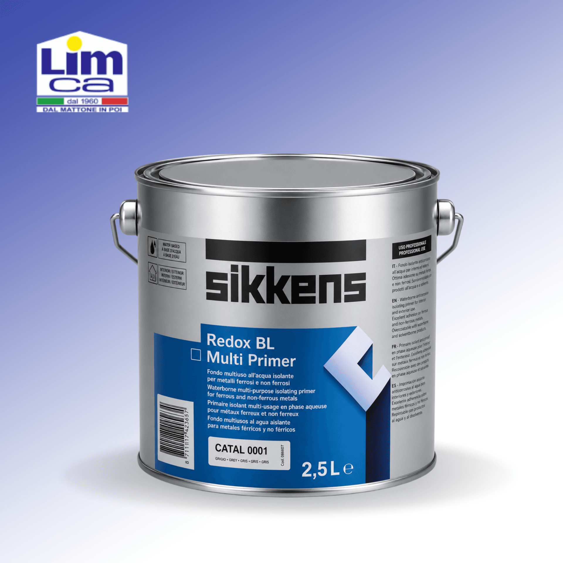 REDOX BL MULTI PRIMER - Primer all'acqua per metalli