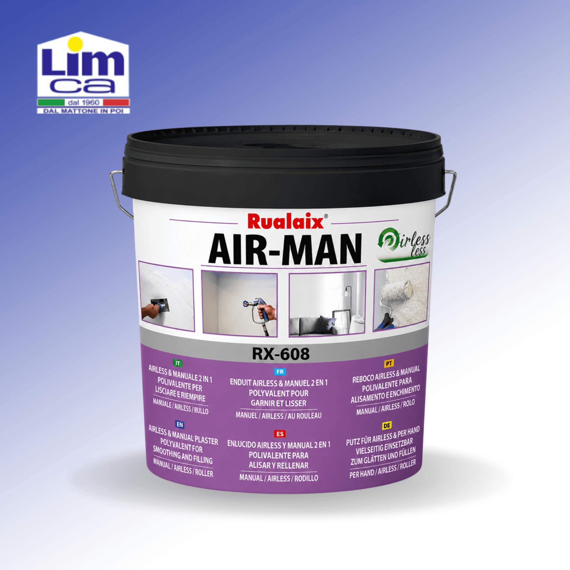 AIR MAN RX-608 - Stucco in pasta pronto all'uso
